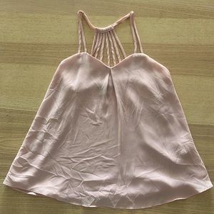 Sweetheart lightweight pink top